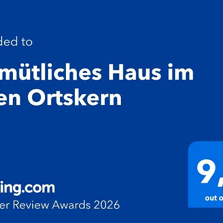 Gemuetliches Haus Im Alten Ortskern * Wehrheim